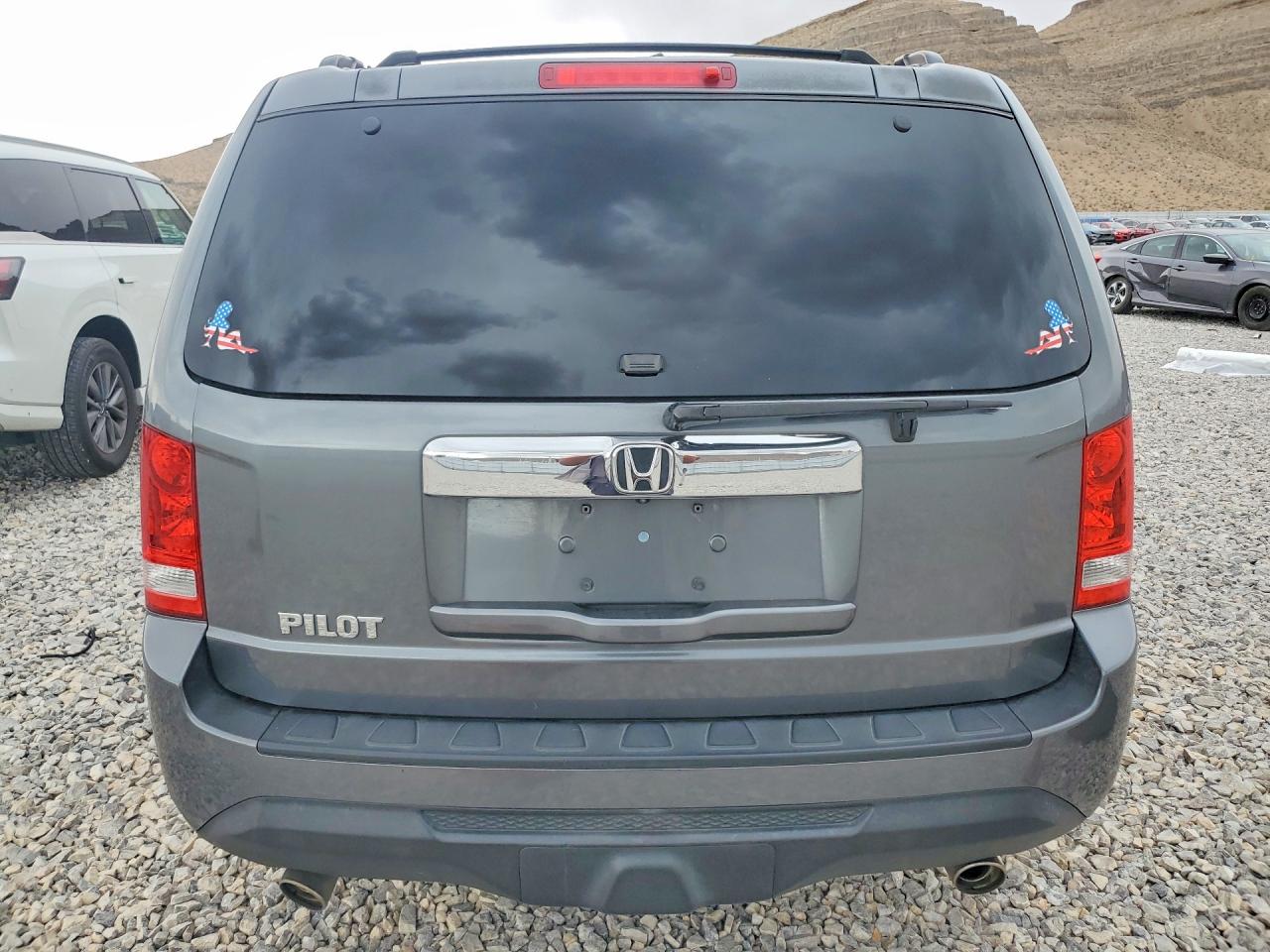 2013 Honda Pilot Exl Gray vin: 5FNYF3H51DB033910