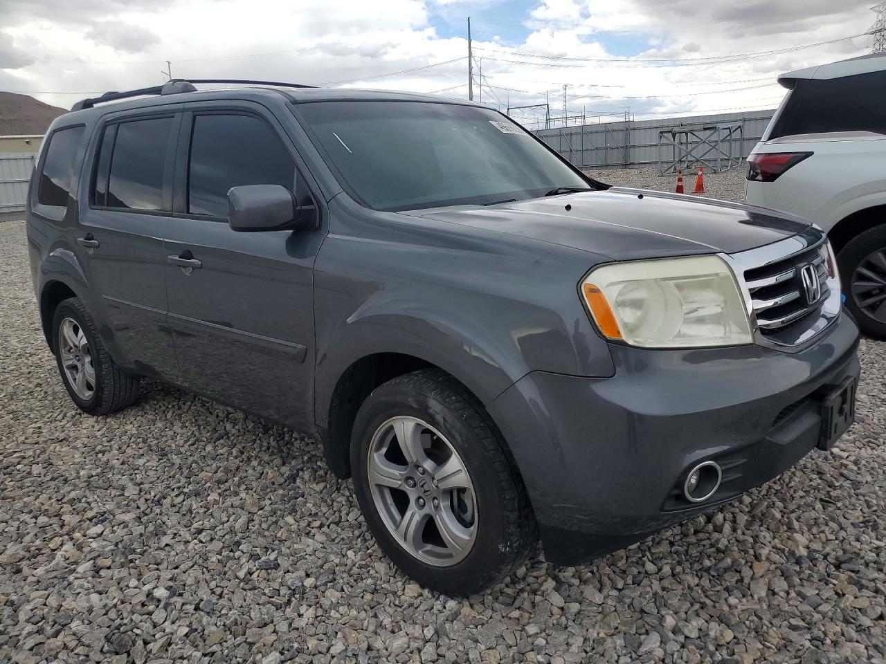 2013 Honda Pilot Exl Gray vin: 5FNYF3H51DB033910