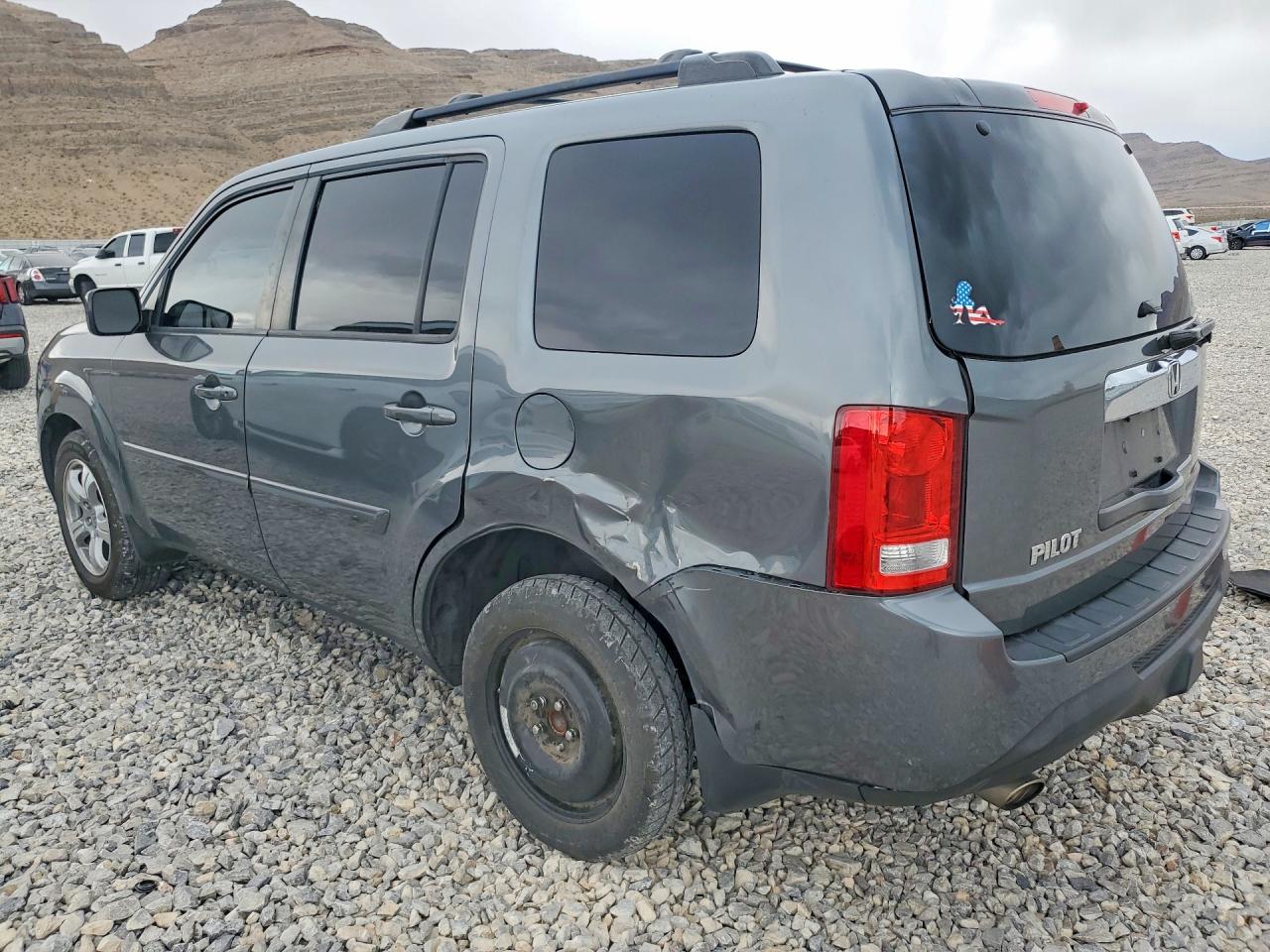 2013 Honda Pilot Exl Gray vin: 5FNYF3H51DB033910