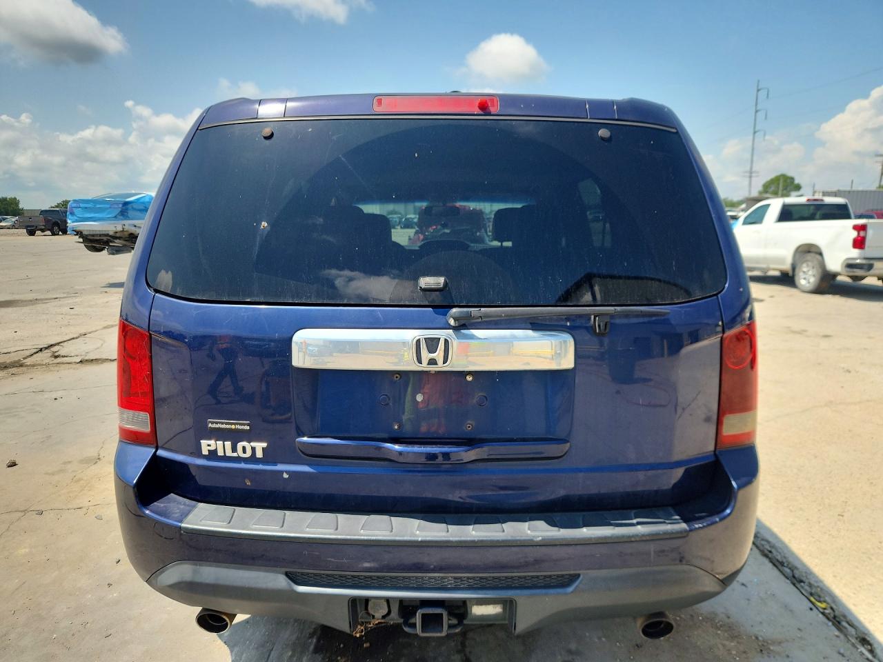 2013 Honda Pilot Exl Blue vin: 5FNYF3H51DB034295
