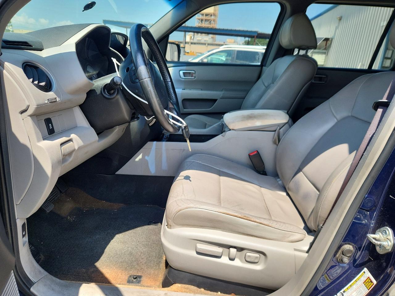 2013 Honda Pilot Exl Blue vin: 5FNYF3H51DB034295