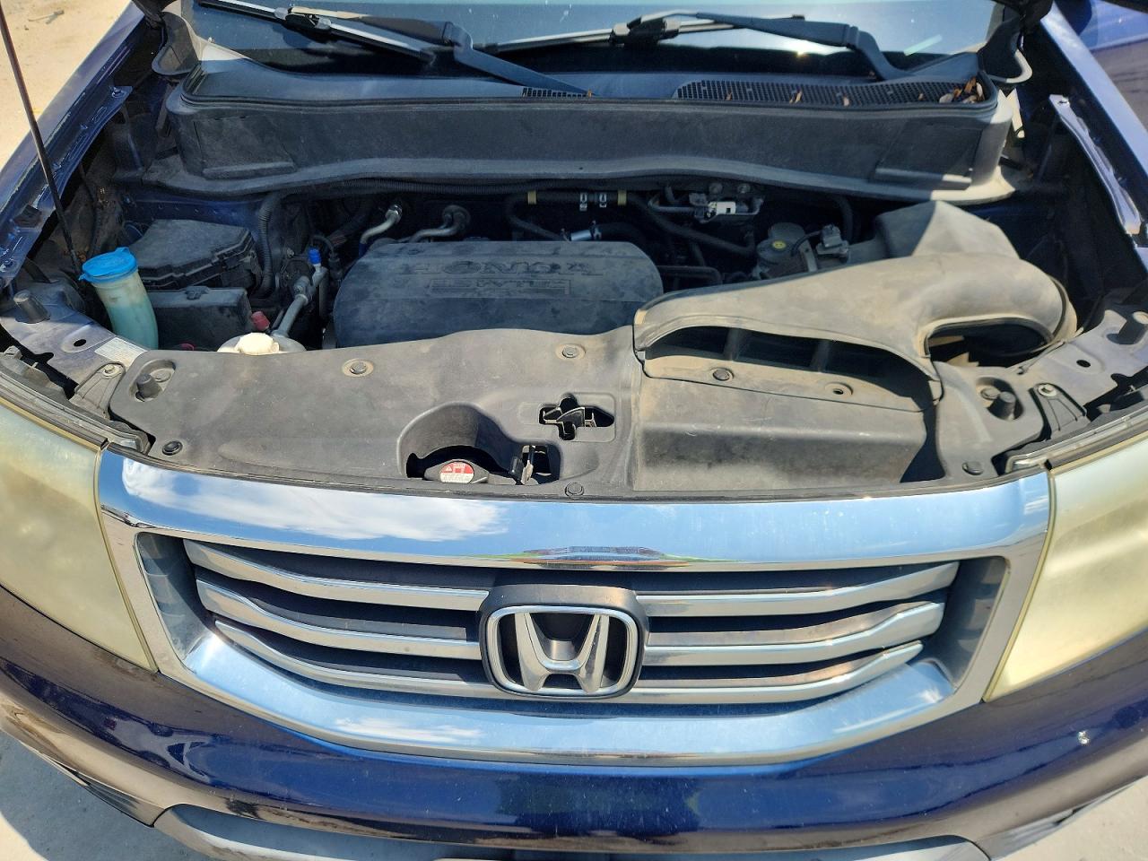 2013 Honda Pilot Exl Blue vin: 5FNYF3H51DB034295