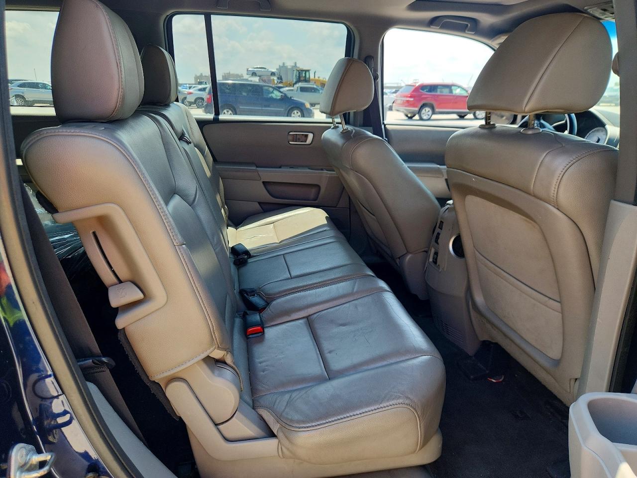 2013 Honda Pilot Exl Blue vin: 5FNYF3H51DB034295