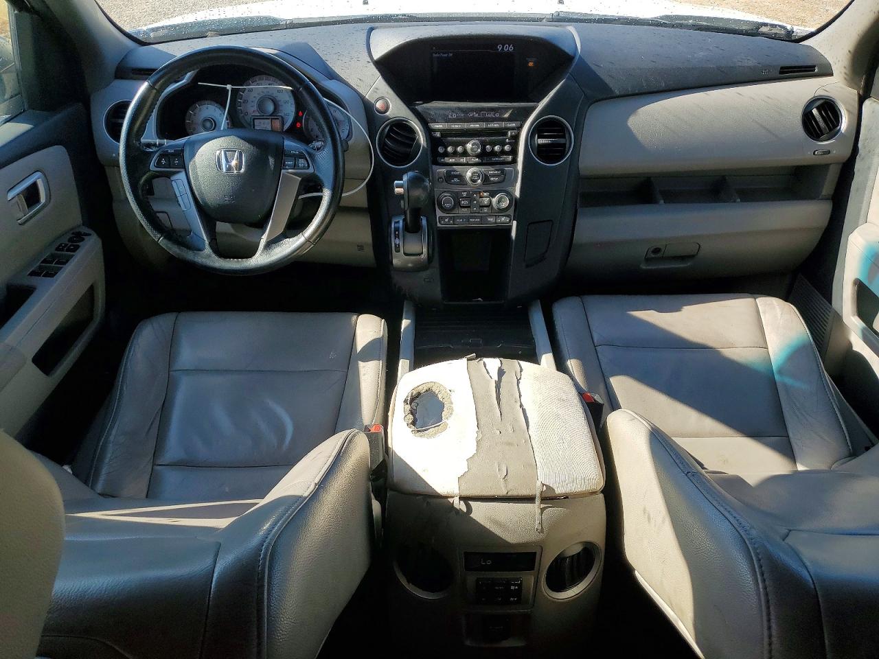 2014 Honda Pilot Exl White vin: 5FNYF3H51EB006188