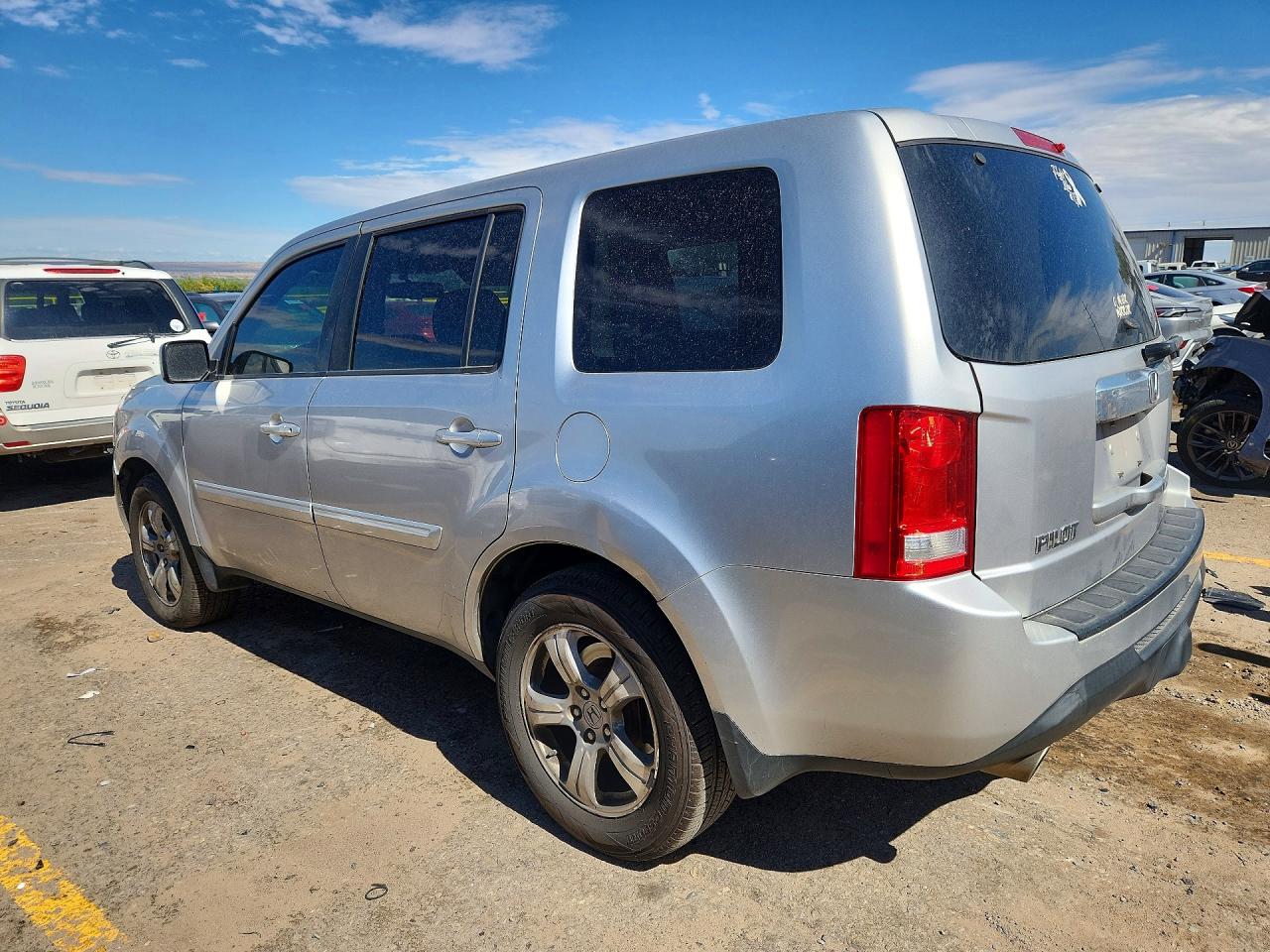 2014 Honda Pilot Exl Silver vin: 5FNYF3H51EB009110