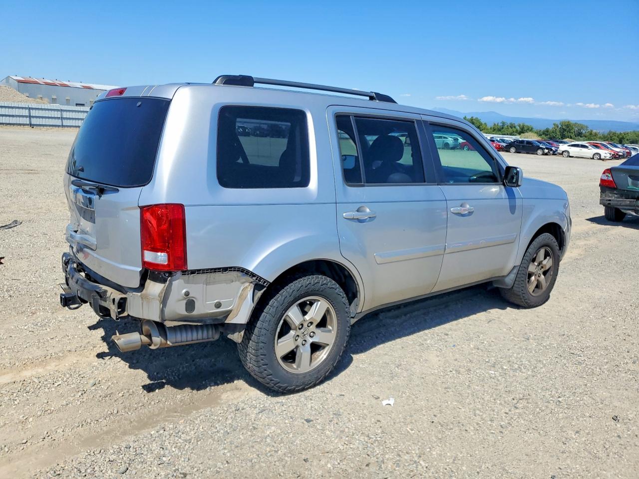2010 Honda Pilot Exl Silver vin: 5FNYF3H52AB015587