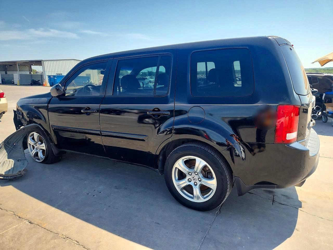 2012 Honda Pilot Exl Black vin: 5FNYF3H52CB022509