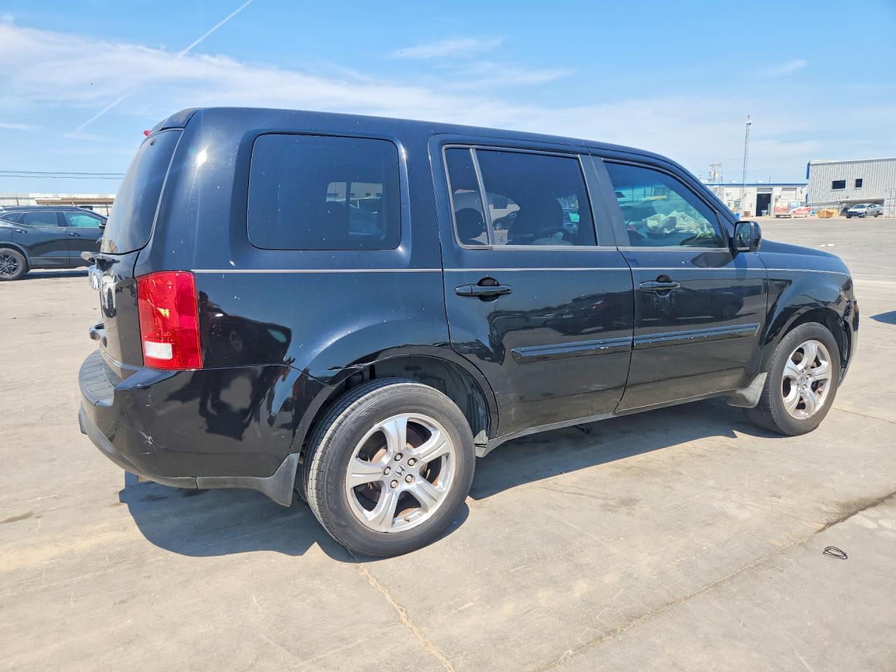 2012 Honda Pilot Exl Black vin: 5FNYF3H52CB022509