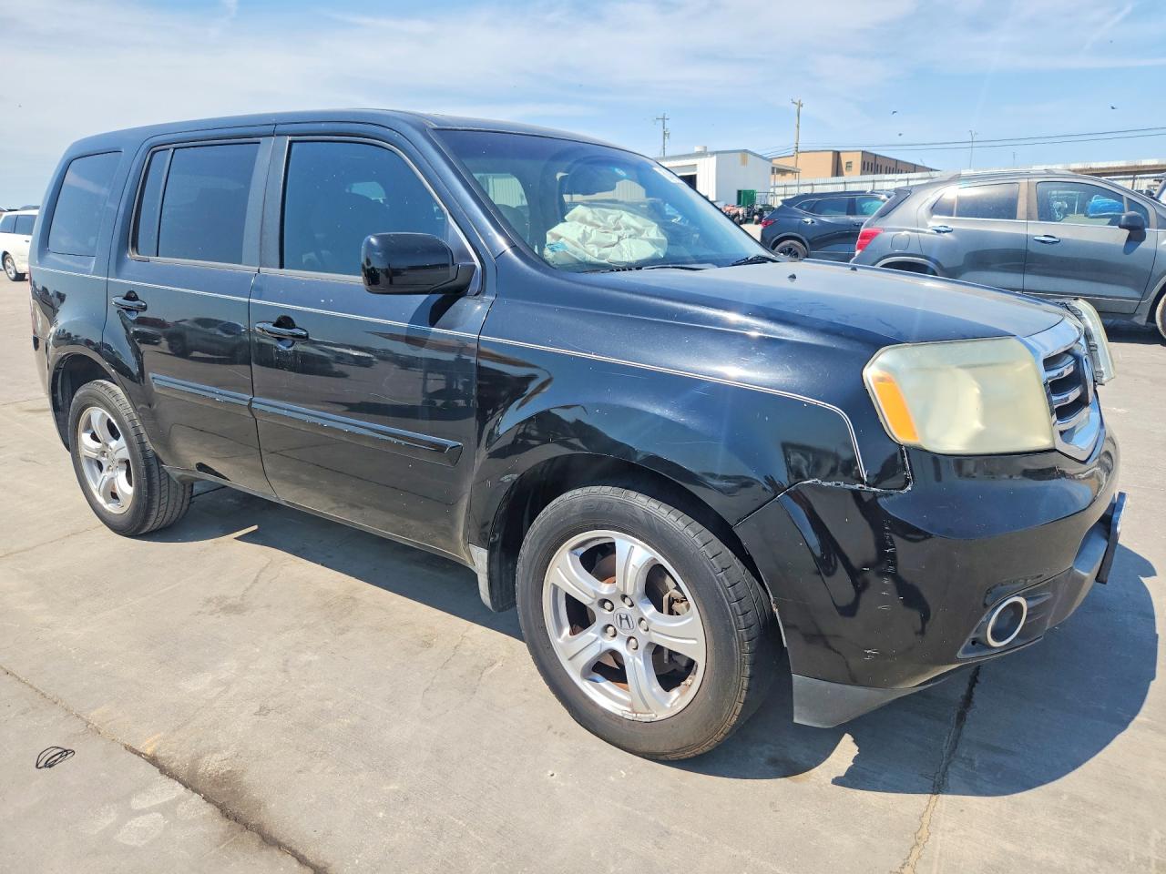 2012 Honda Pilot Exl Black vin: 5FNYF3H52CB022509