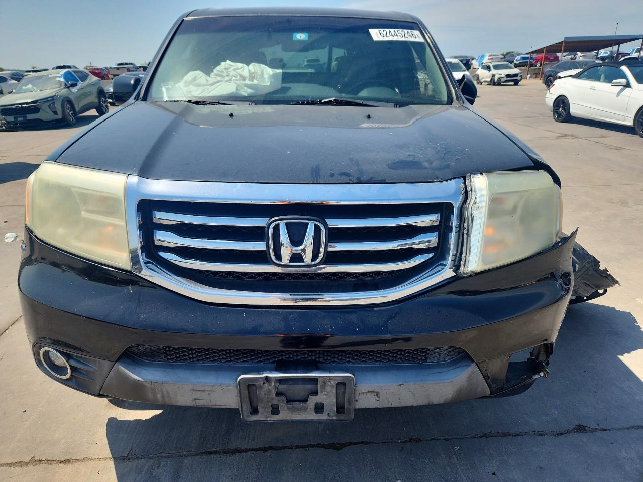2012 Honda Pilot Exl Black vin: 5FNYF3H52CB022509