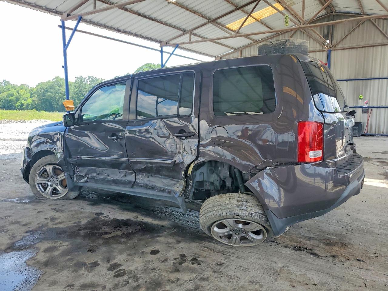 2012 Honda Pilot Exl Charcoal vin: 5FNYF3H52CB042565