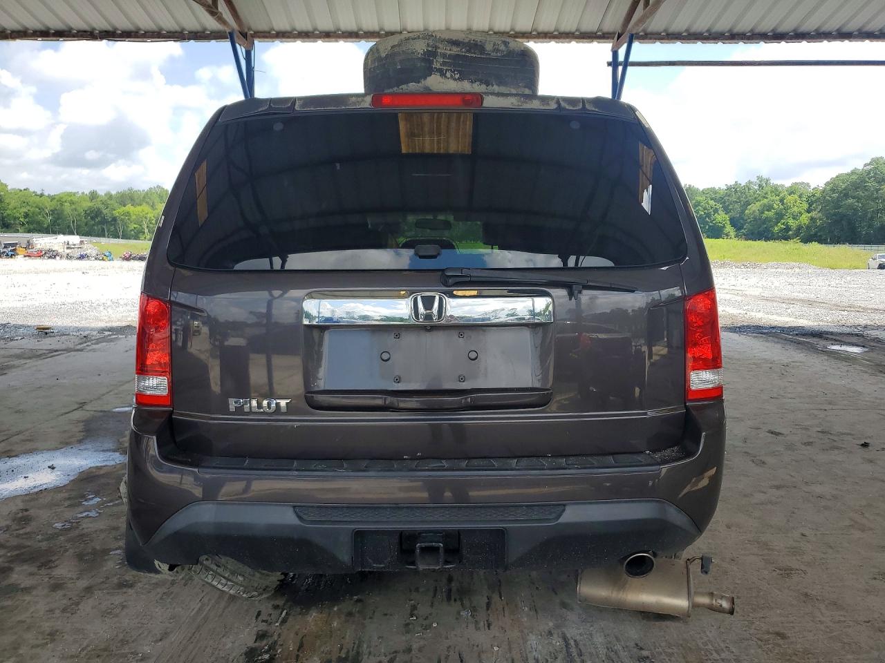 2012 Honda Pilot Exl Charcoal vin: 5FNYF3H52CB042565