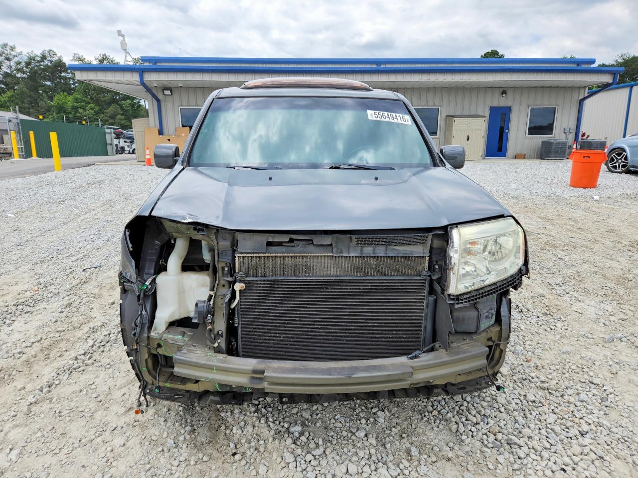 2013 Honda Pilot Exl Gray vin: 5FNYF3H52DB007056
