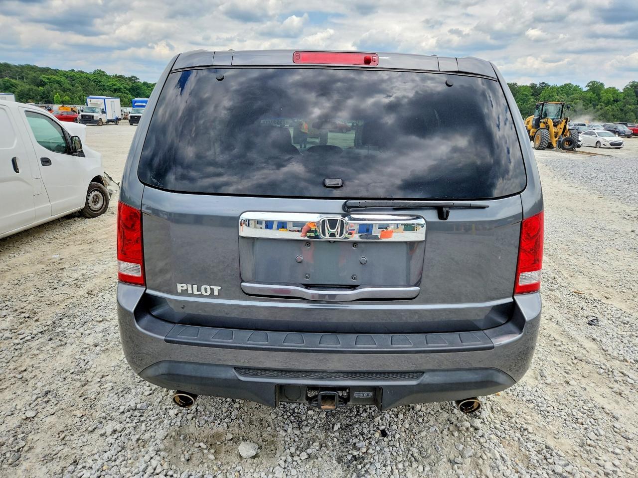 2013 Honda Pilot Exl Gray vin: 5FNYF3H52DB007056