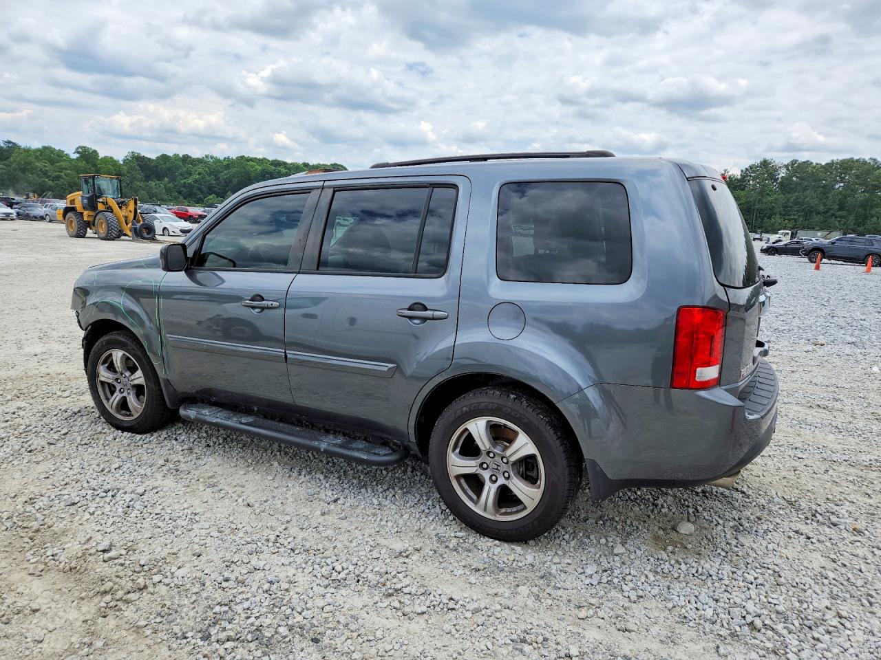 2013 Honda Pilot Exl Gray vin: 5FNYF3H52DB007056
