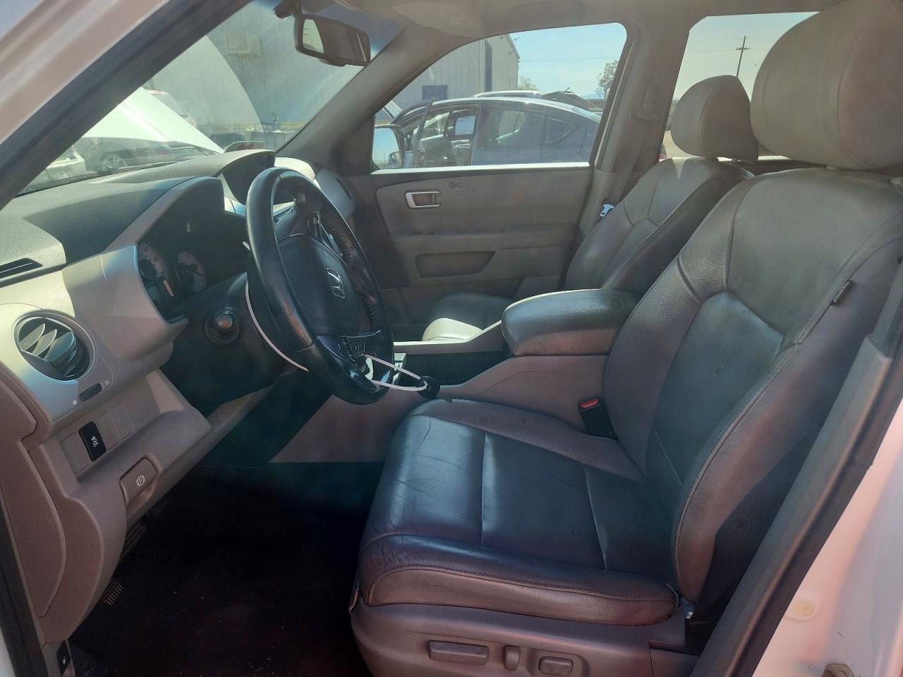 2013 Honda Pilot Exl White vin: 5FNYF3H52DB024133