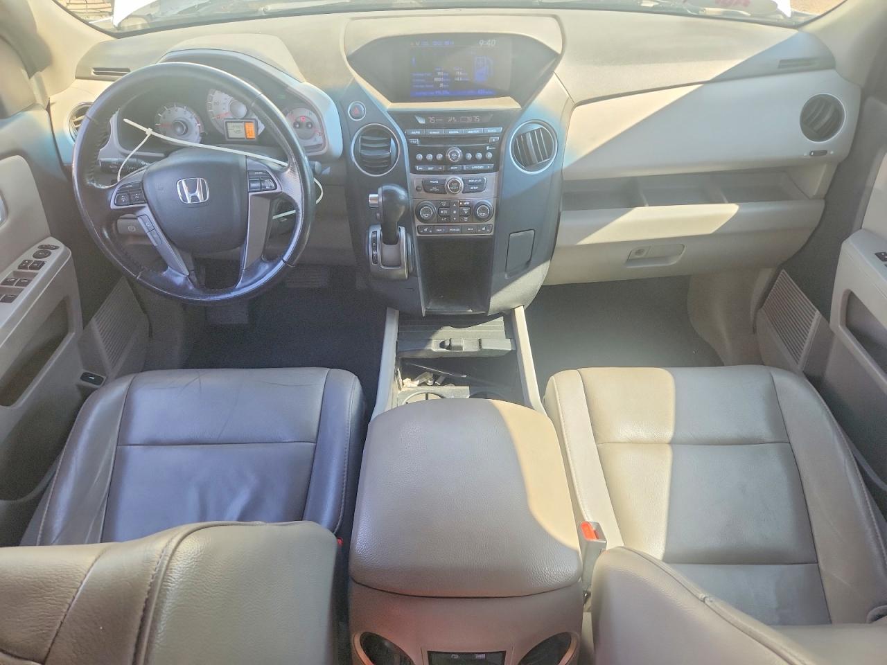 2013 Honda Pilot Exl White vin: 5FNYF3H52DB024133
