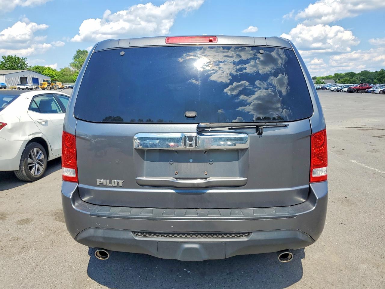 2013 Honda Pilot Ex-l( With Navi) Gray vin: 5FNYF3H52DB033916