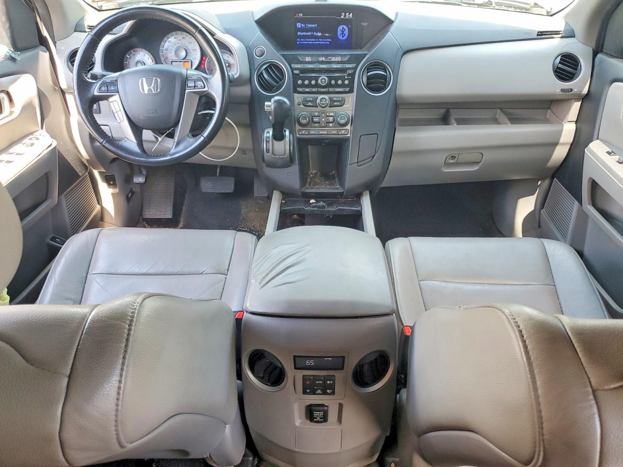 2013 Honda Pilot Ex-l( With Navi) Gray vin: 5FNYF3H52DB033916