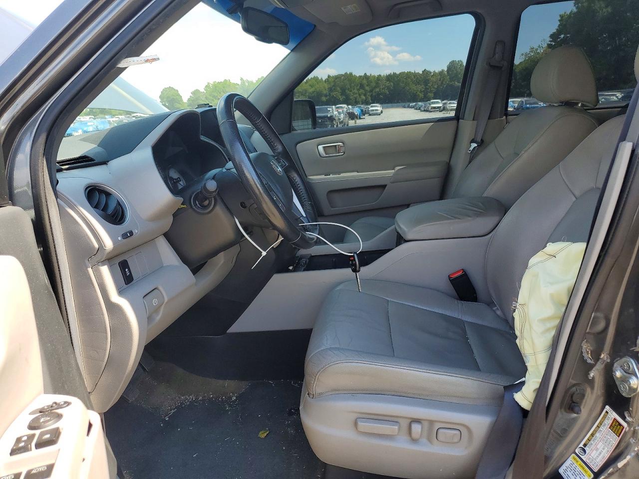 2013 Honda Pilot Ex-l( With Navi) Gray vin: 5FNYF3H52DB033916