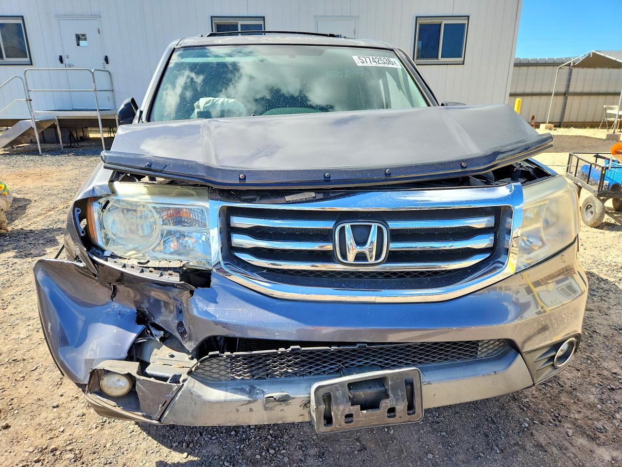 2015 Honda Pilot Exl Charcoal vin: 5FNYF3H52FB004077