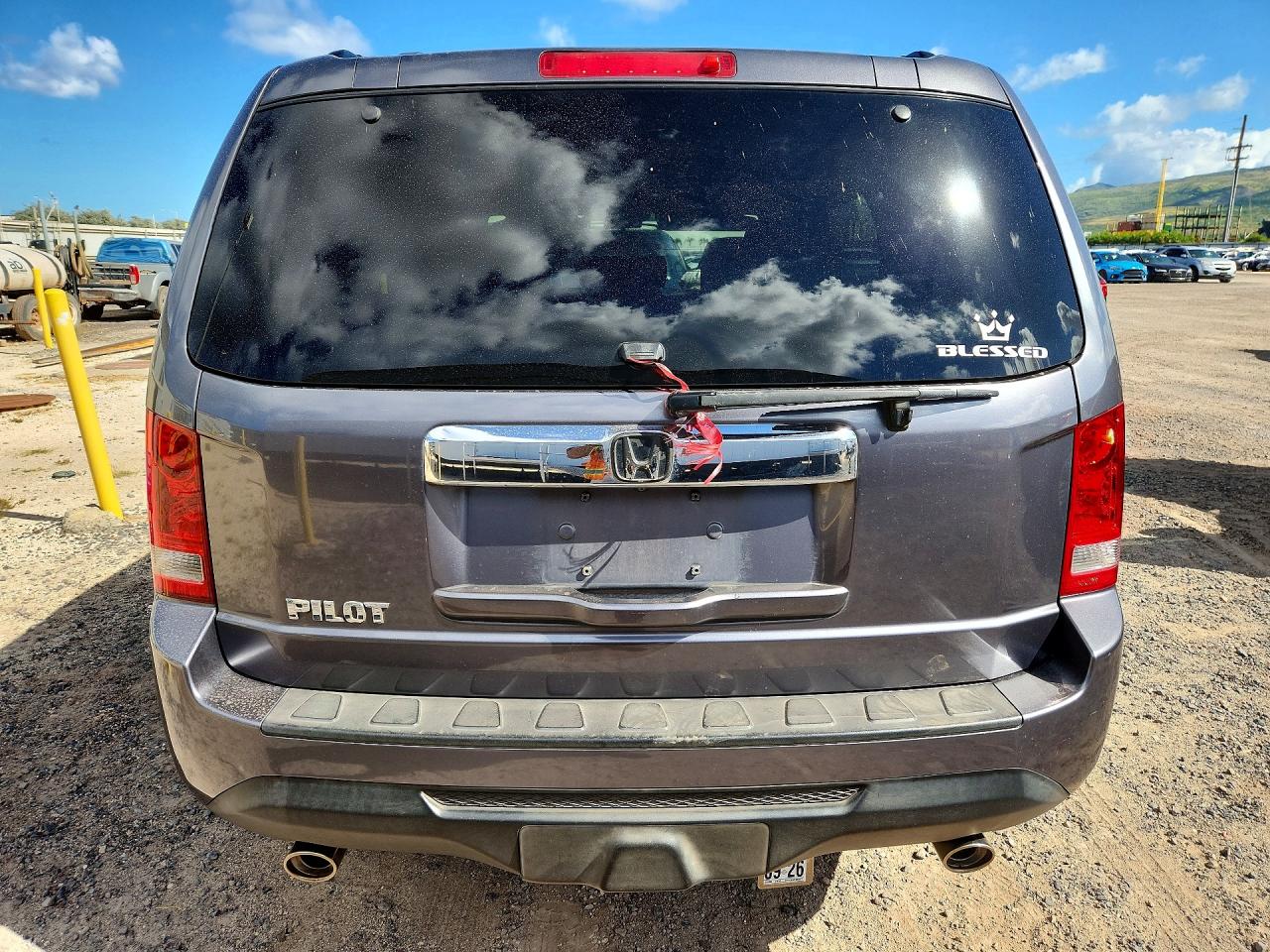 2015 Honda Pilot Exl Charcoal vin: 5FNYF3H52FB004077