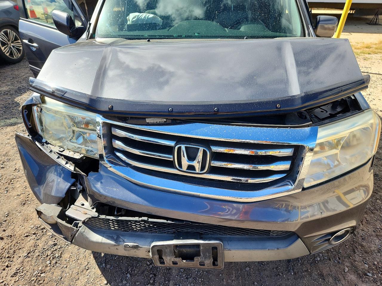 2015 Honda Pilot Exl Charcoal vin: 5FNYF3H52FB004077