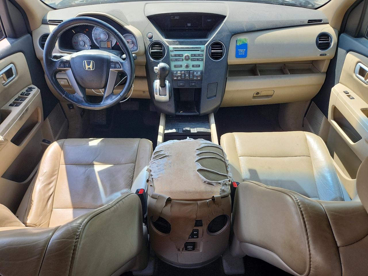2011 Honda Pilot Exl Коричневый vin: 5FNYF3H53BB032092