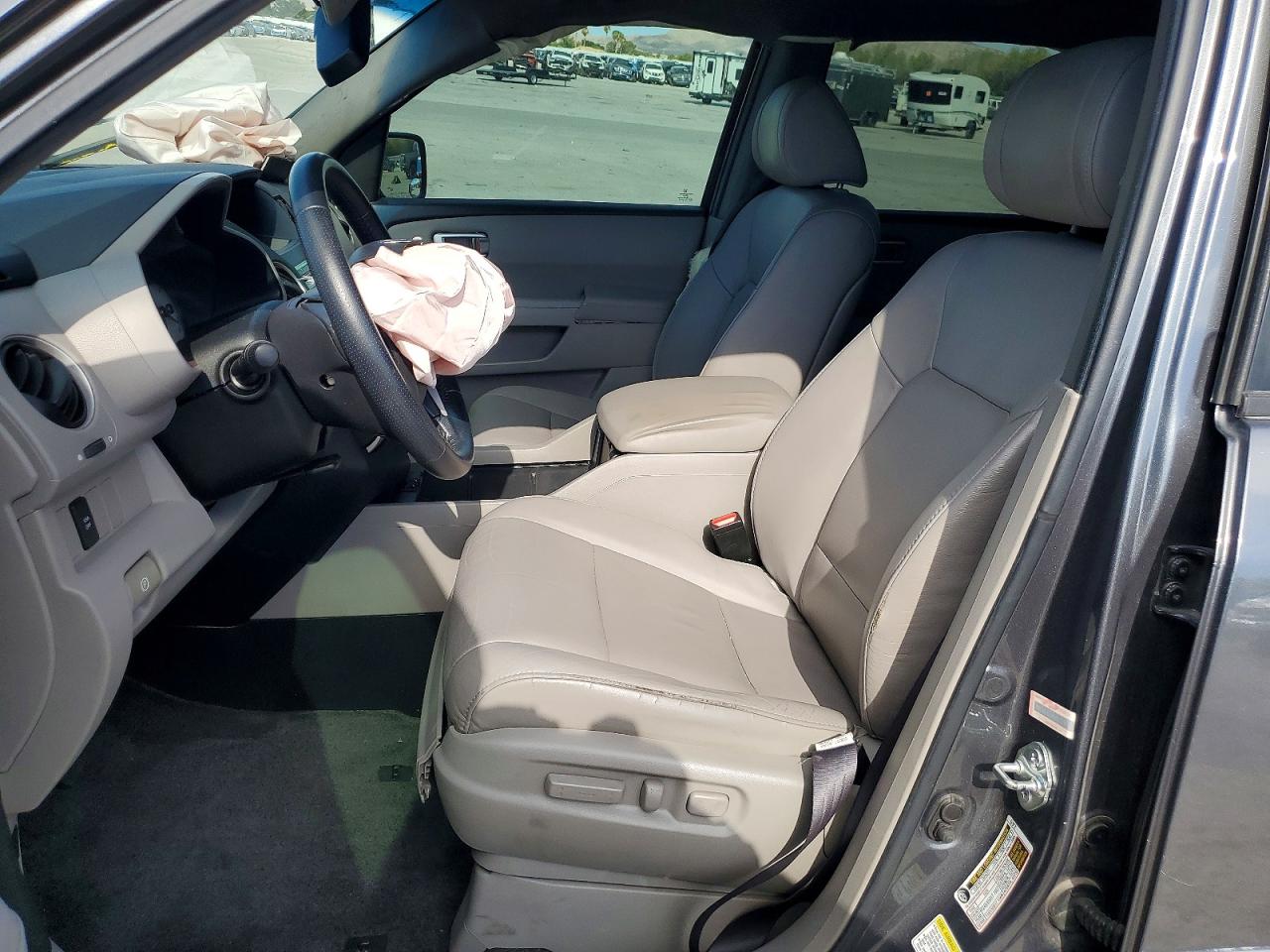 2011 Honda Pilot Exl Gray vin: 5FNYF3H53BB057462
