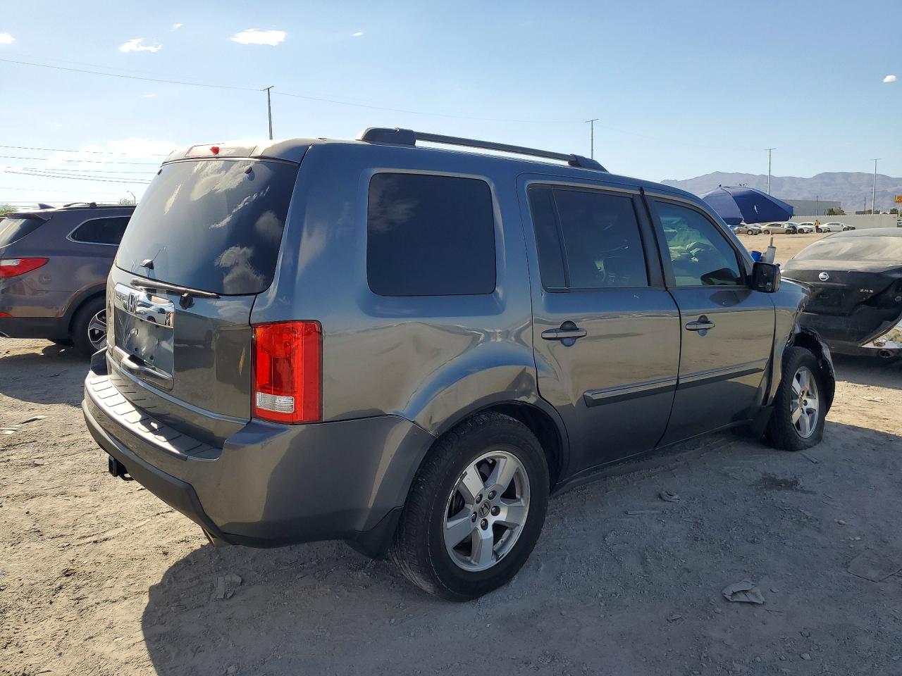 2011 Honda Pilot Exl Gray vin: 5FNYF3H53BB057462