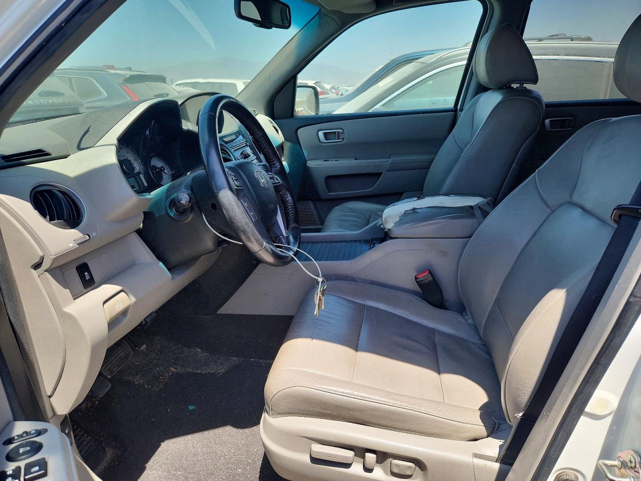 2012 Honda Pilot Exl White vin: 5FNYF3H53CB032451