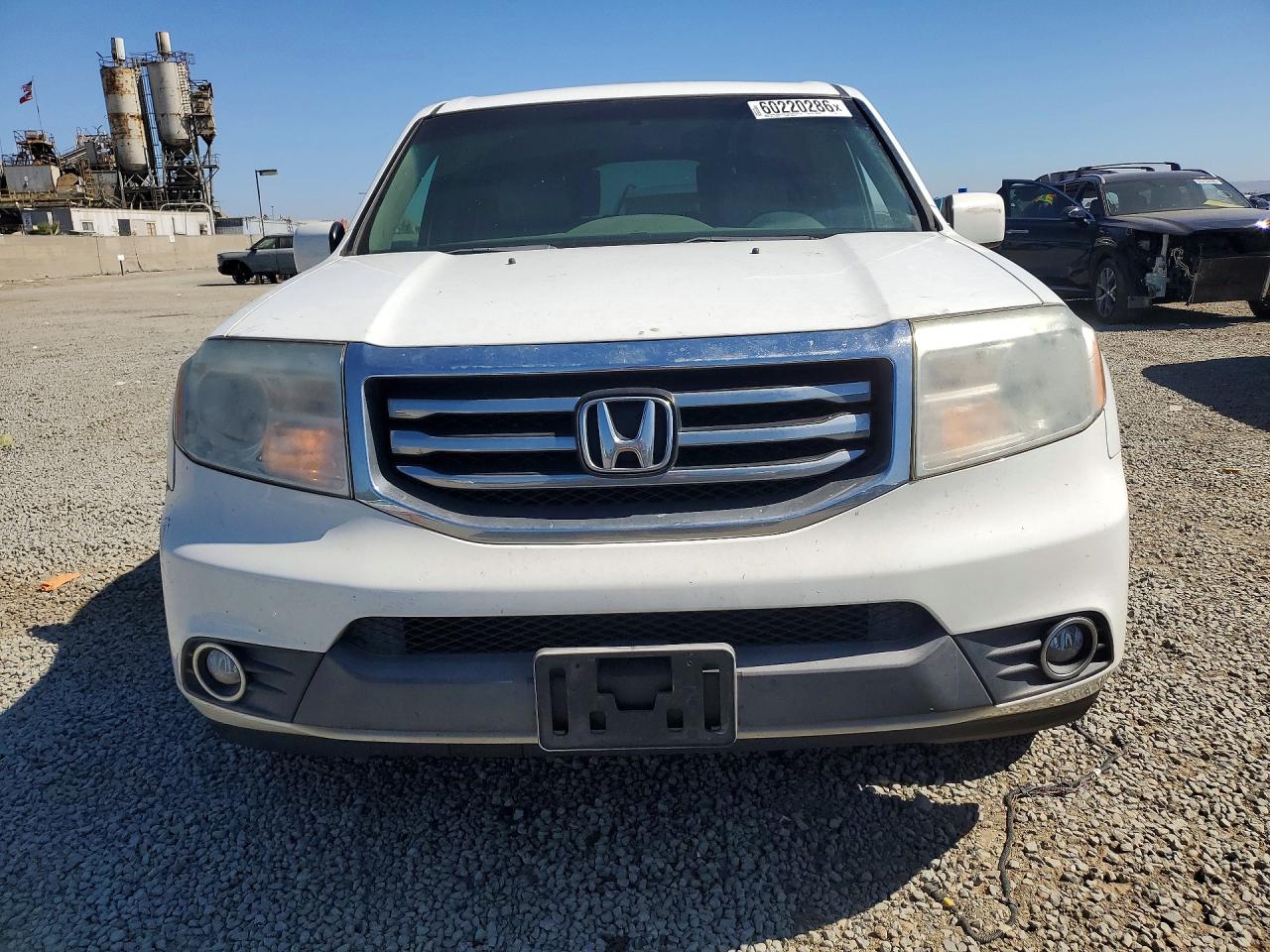 2012 Honda Pilot Exl White vin: 5FNYF3H53CB032451