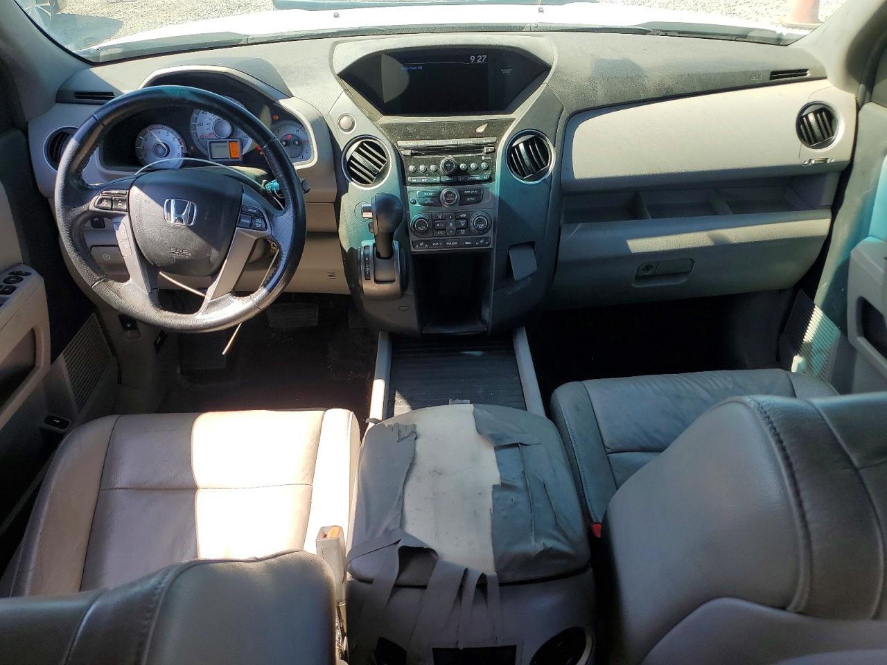 2012 Honda Pilot Exl White vin: 5FNYF3H53CB032451