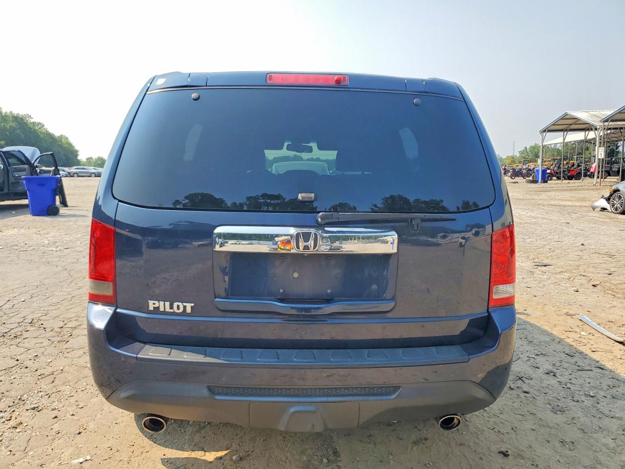 2012 Honda Pilot Exl Blue vin: 5FNYF3H53CB038007