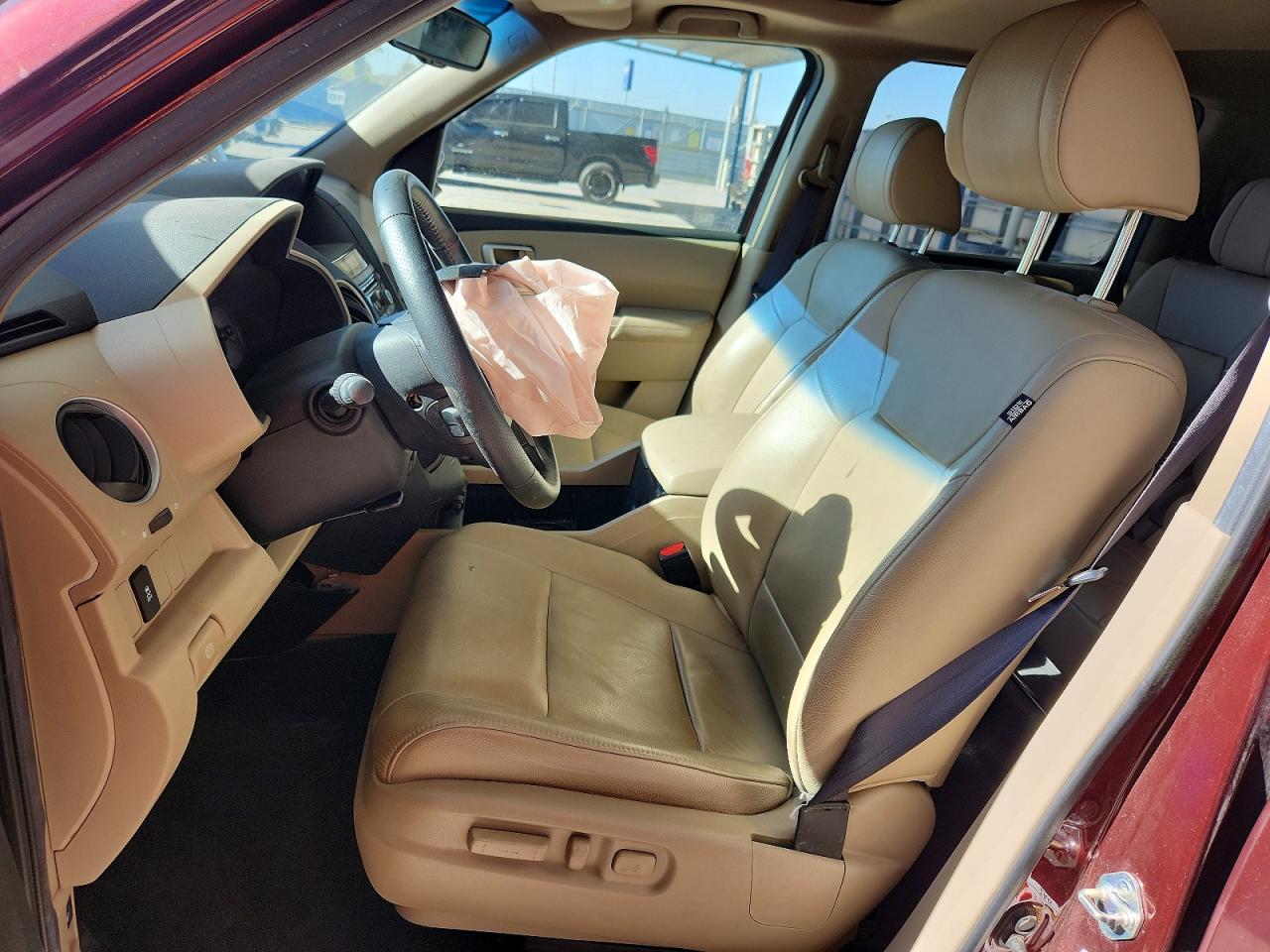 2012 Honda Pilot Exl Burgundy vin: 5FNYF3H53CB038590