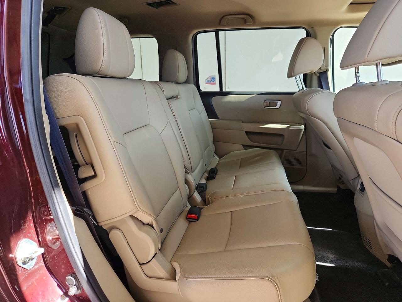 2012 Honda Pilot Exl Burgundy vin: 5FNYF3H53CB038590