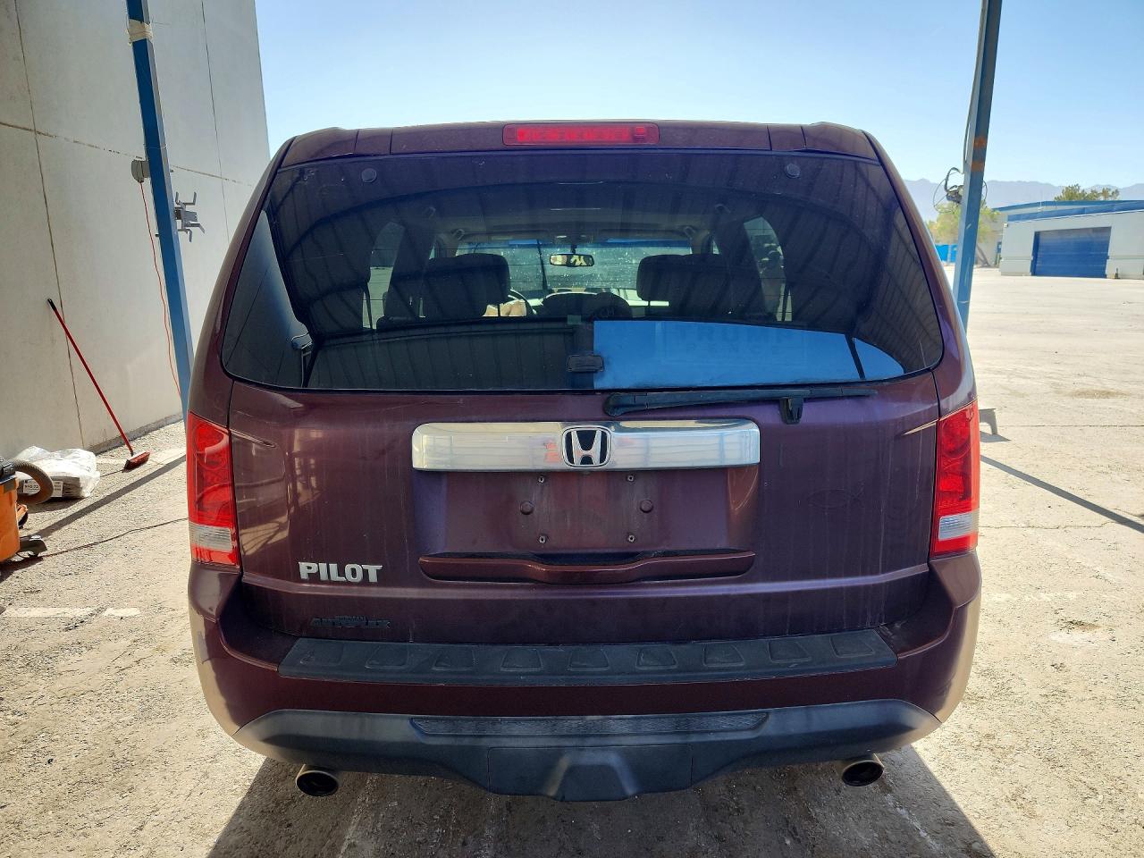 2012 Honda Pilot Exl Burgundy vin: 5FNYF3H53CB038590