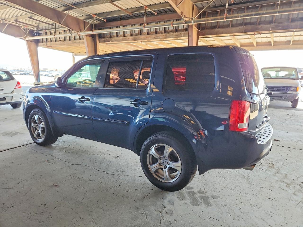 2012 Honda Pilot Exl Синий vin: 5FNYF3H53CB039707