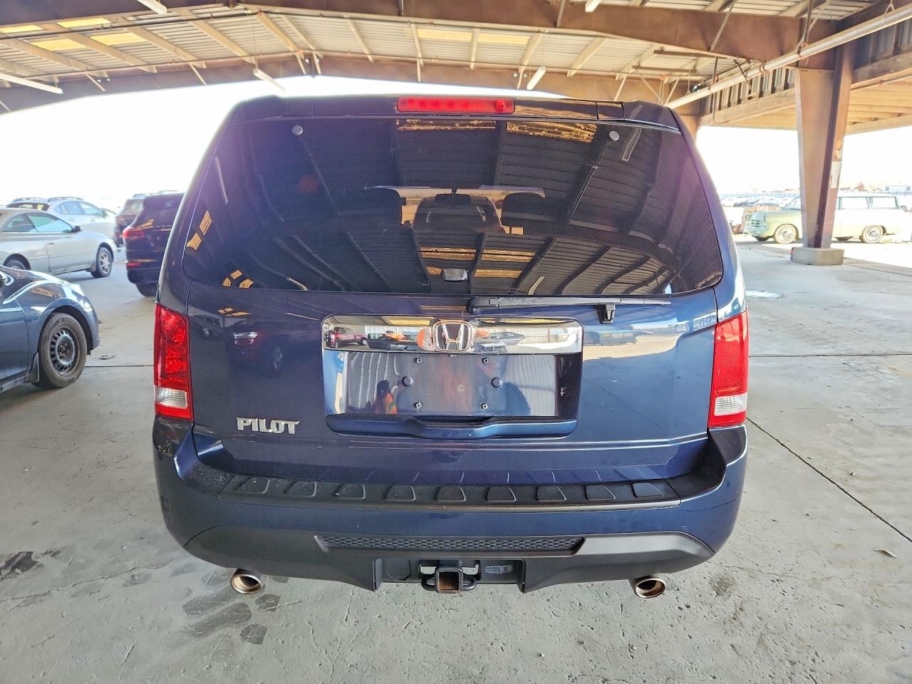 2012 Honda Pilot Exl Синий vin: 5FNYF3H53CB039707