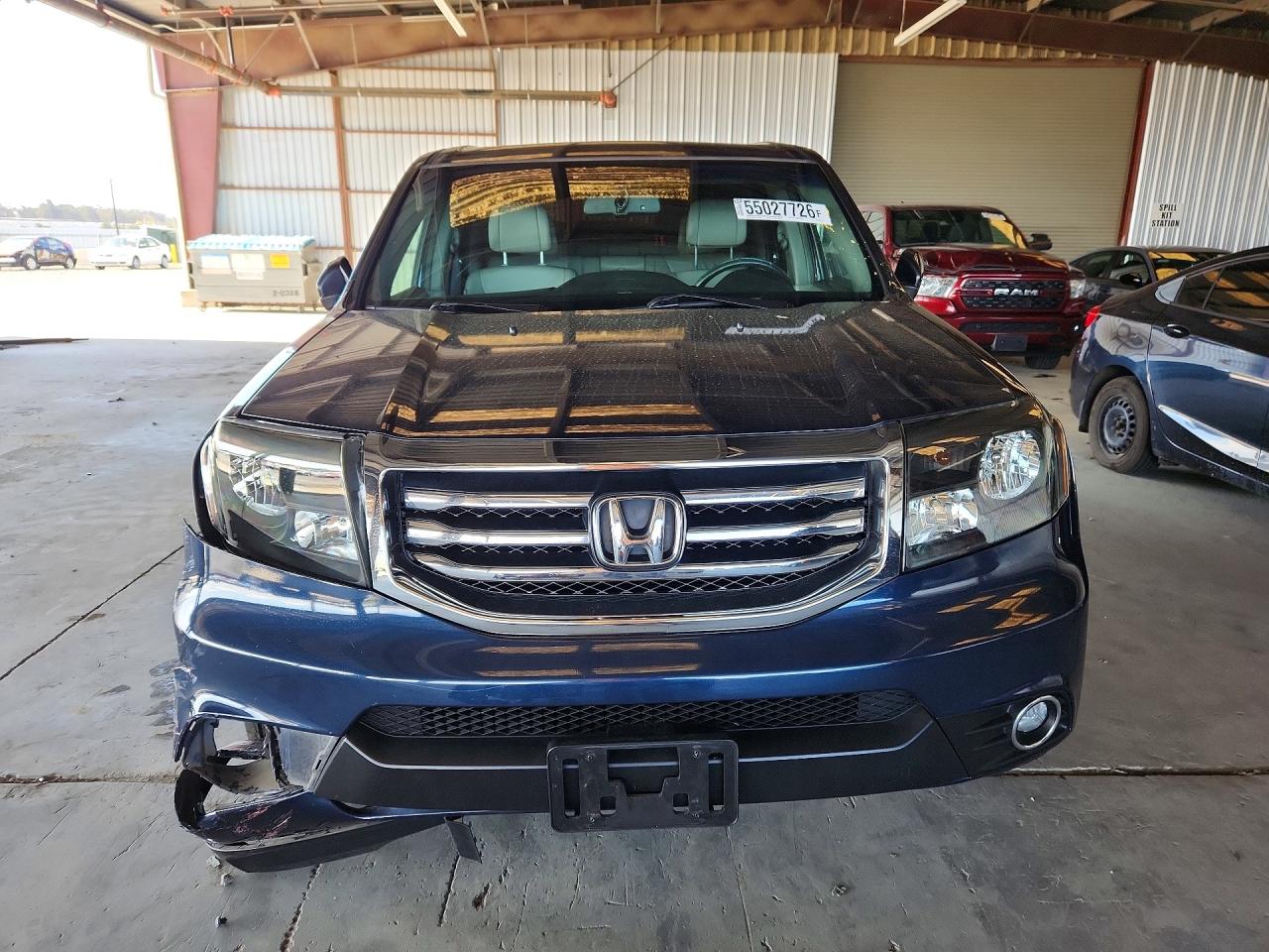 2012 Honda Pilot Exl Синий vin: 5FNYF3H53CB039707