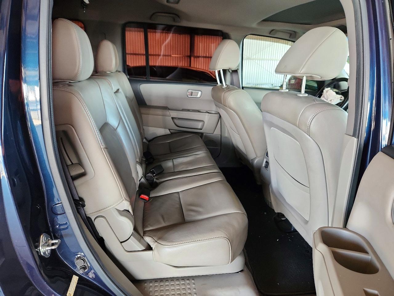 2012 Honda Pilot Exl Синий vin: 5FNYF3H53CB039707
