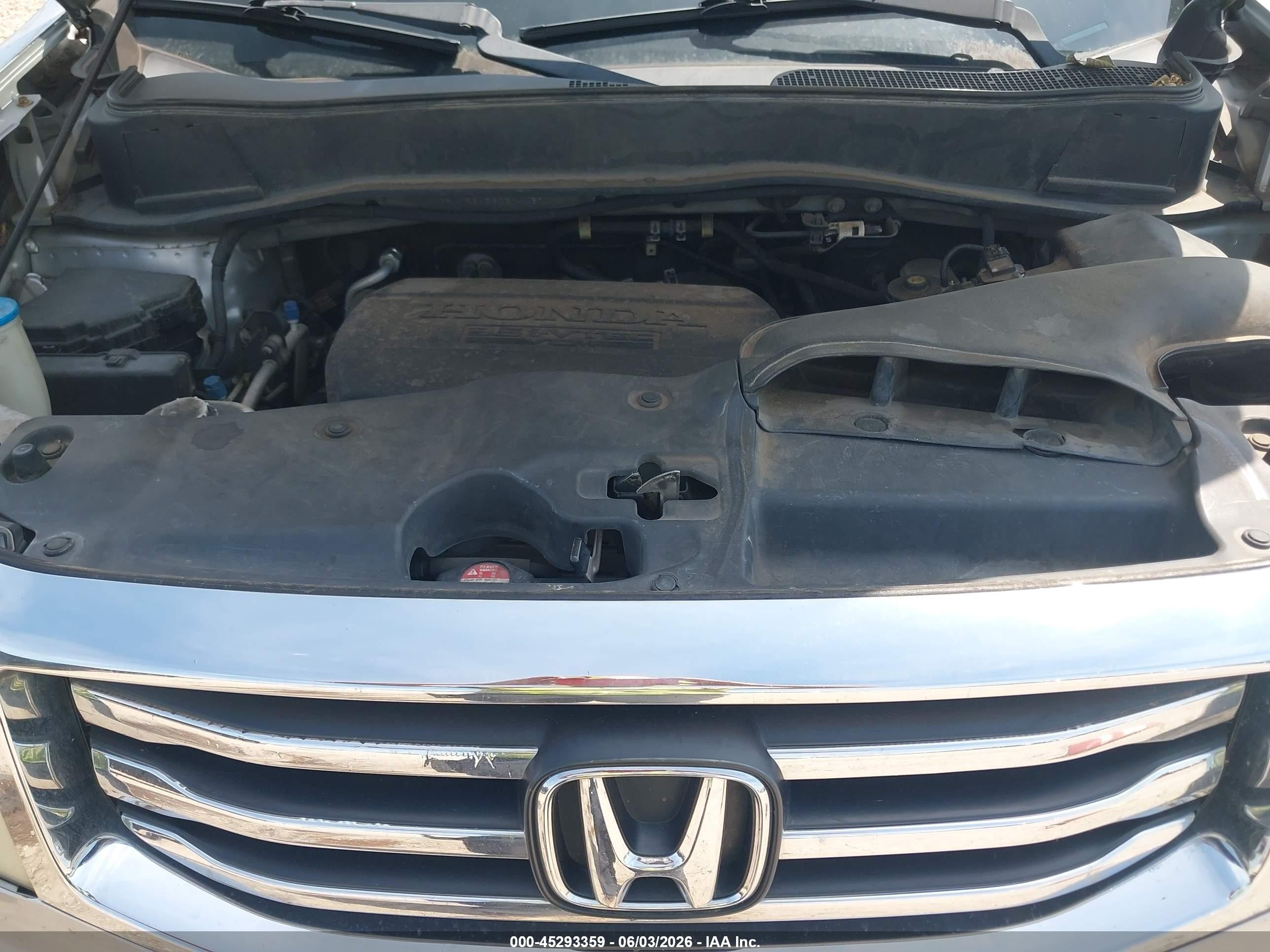 2012 Honda Pilot Ex-l Silver vin: 5FNYF3H53CB041571