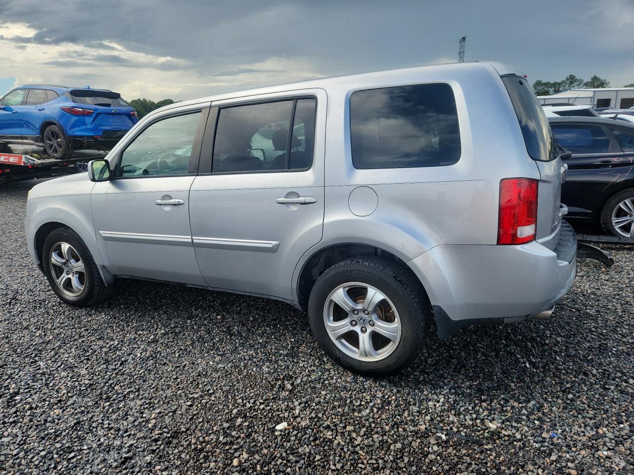 2013 Honda Pilot Exl Silver vin: 5FNYF3H53DB013710