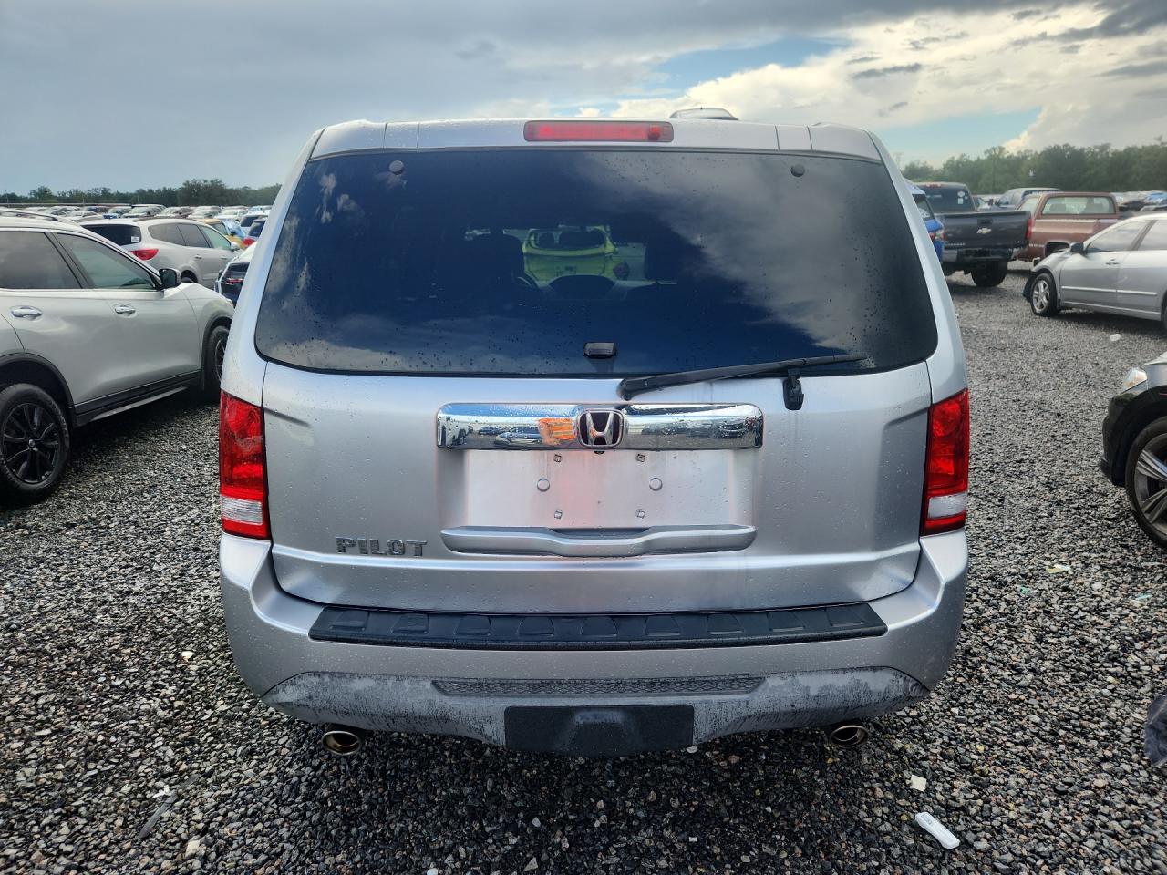 2013 Honda Pilot Exl Silver vin: 5FNYF3H53DB013710