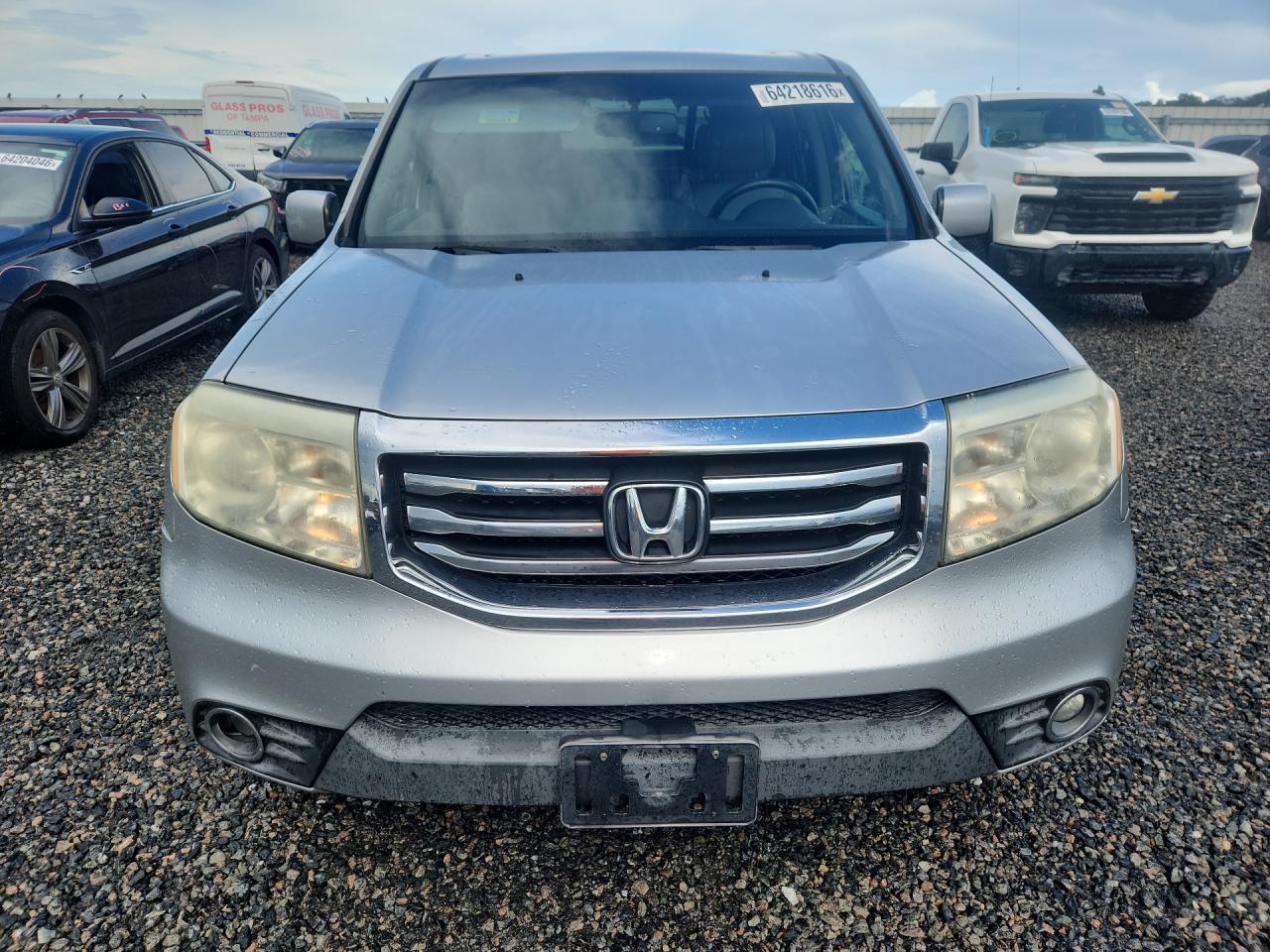 2013 Honda Pilot Exl Silver vin: 5FNYF3H53DB013710