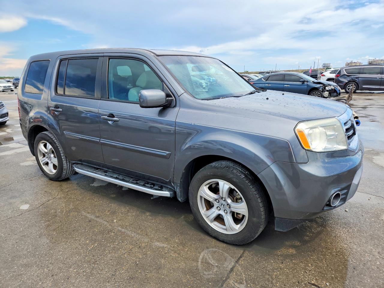2013 Honda Pilot Exl Charcoal vin: 5FNYF3H53DB023864
