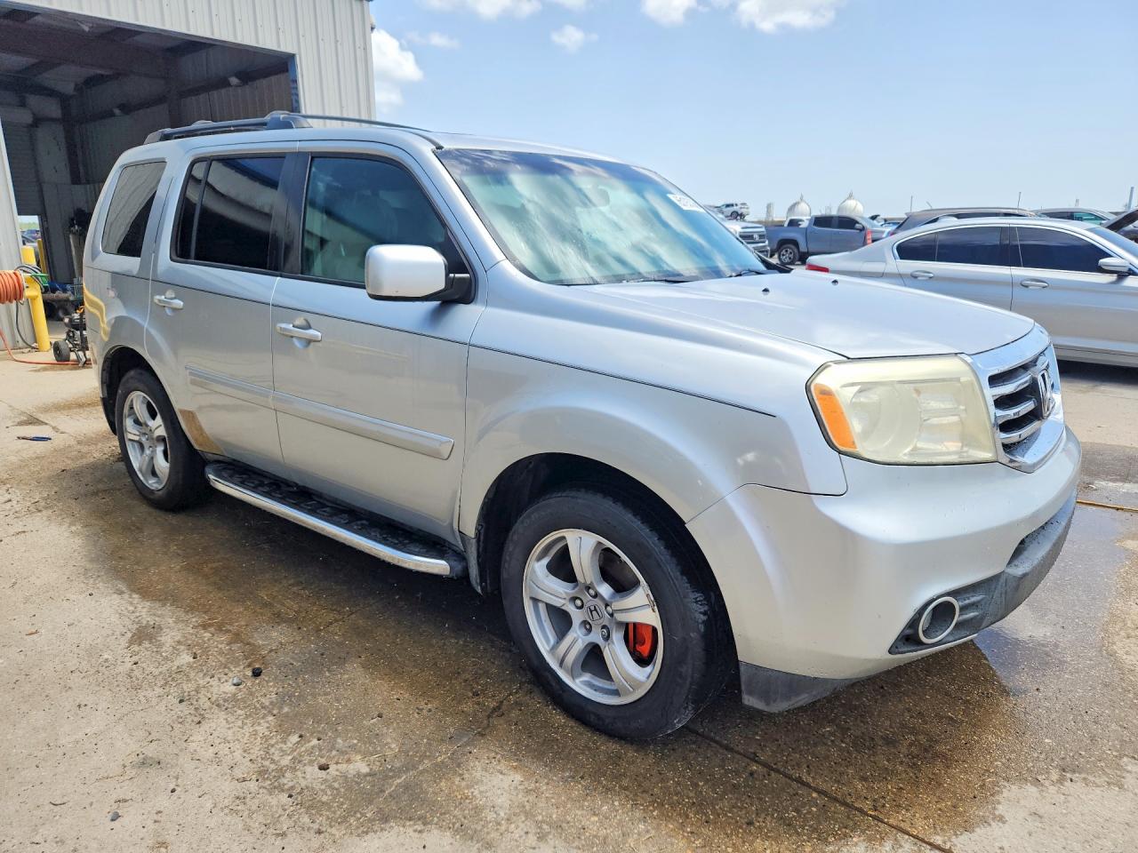 2013 Honda Pilot Exl Silver vin: 5FNYF3H53DB025615