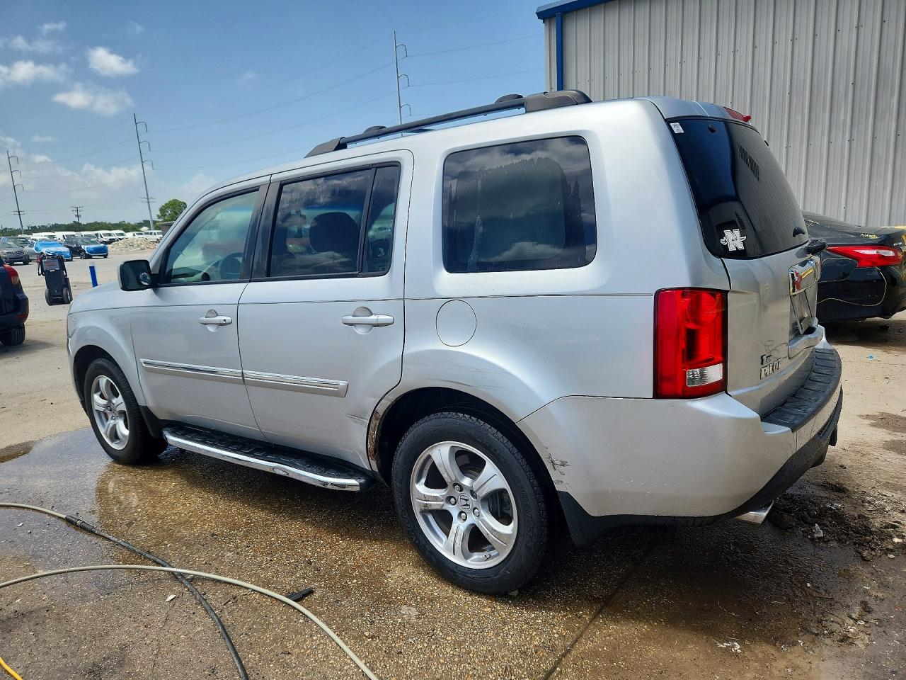 2013 Honda Pilot Exl Silver vin: 5FNYF3H53DB025615