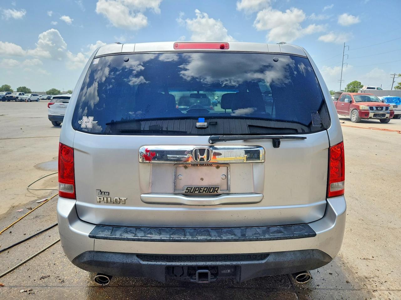 2013 Honda Pilot Exl Silver vin: 5FNYF3H53DB025615