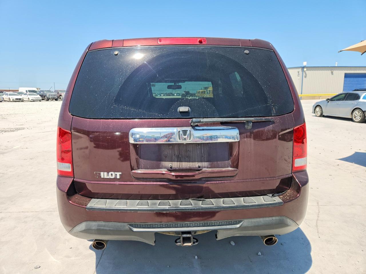 2013 Honda Pilot Exl Maroon vin: 5FNYF3H53DB032869